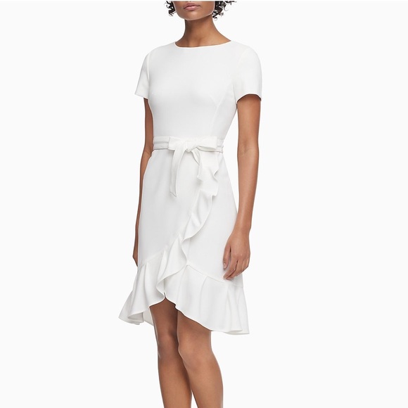Calvin Klein Dresses & Skirts - Calvin Klein White Midi Dress